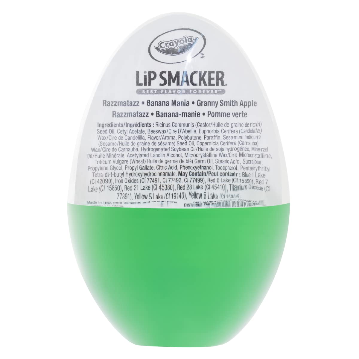 Lip Smacker Crayola Easter Egg Lip Balm Trio : Beauty & Personal Care