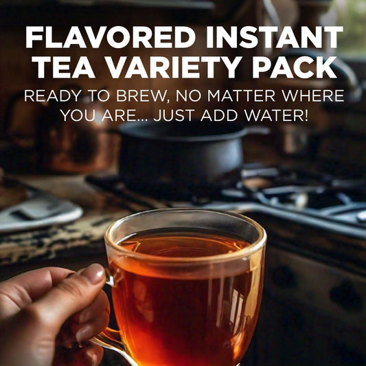 Maud'S Instant Tea Variety Pack, 24 Ct, Lemonade, Peach & Raspberry Flavored Iced Tea Powder Packets, Instant Hot Or Iced Tea - Just Add Water