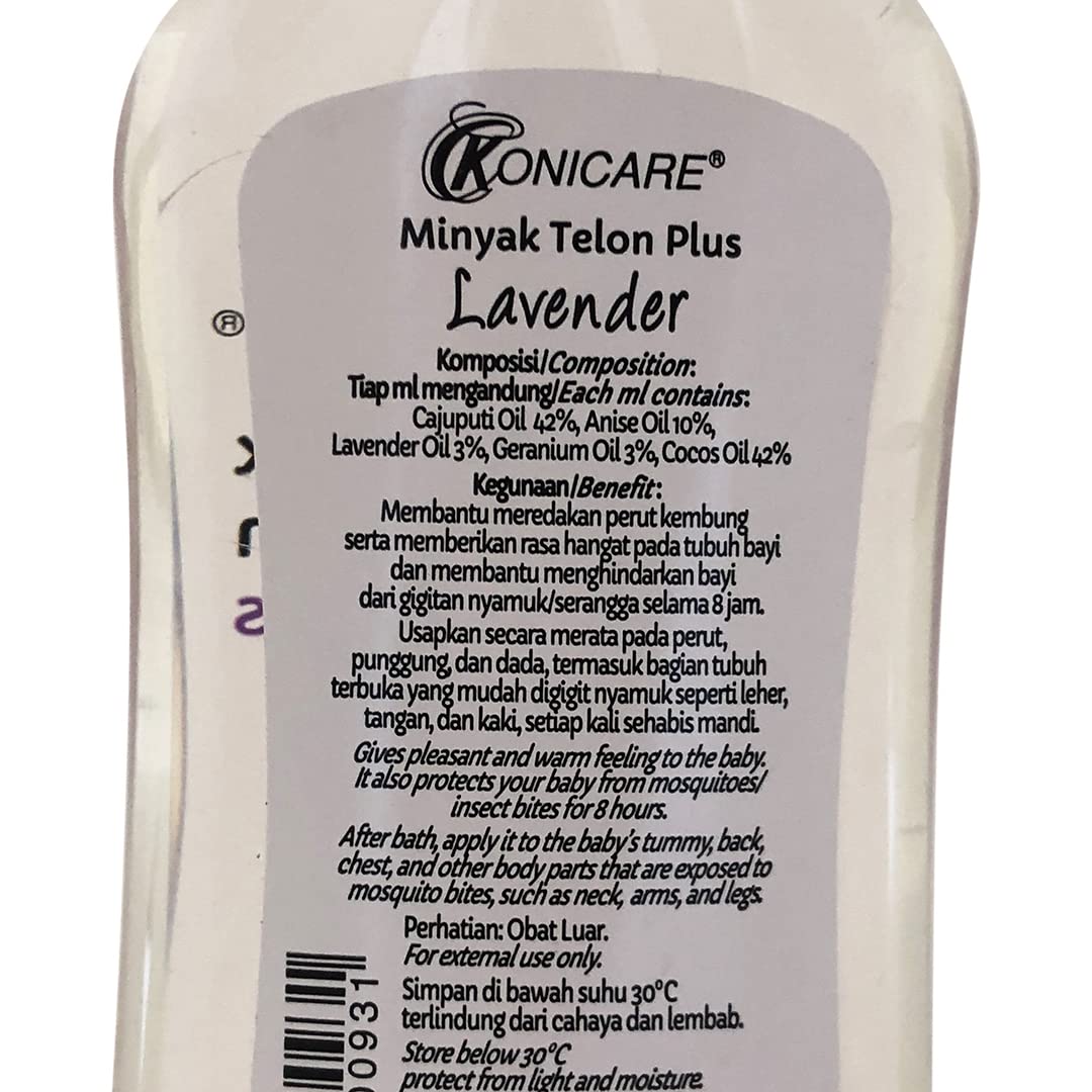 Konicare Minyak Telon Oil Plus, 60 Ml : Baby