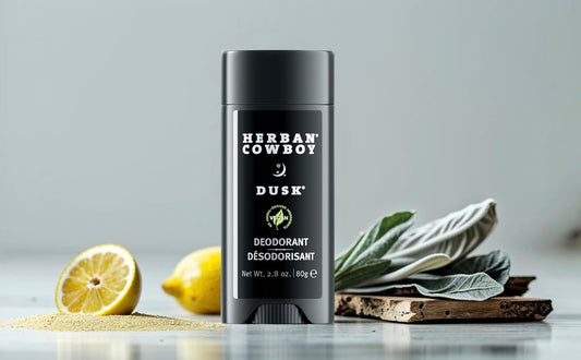 Product Description Herban Cowboy Men’S Deodorant, Dusk, 2.8 Ounce - Cruelty-Free, Vegan And Plant-Powered Deodorant - Gentle And Non-Greasy Formula