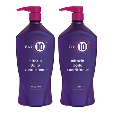 It'S A 10 Haircare Miracle Daily Conditioner, 33.80 Fl. Oz. (Pack Of 2)