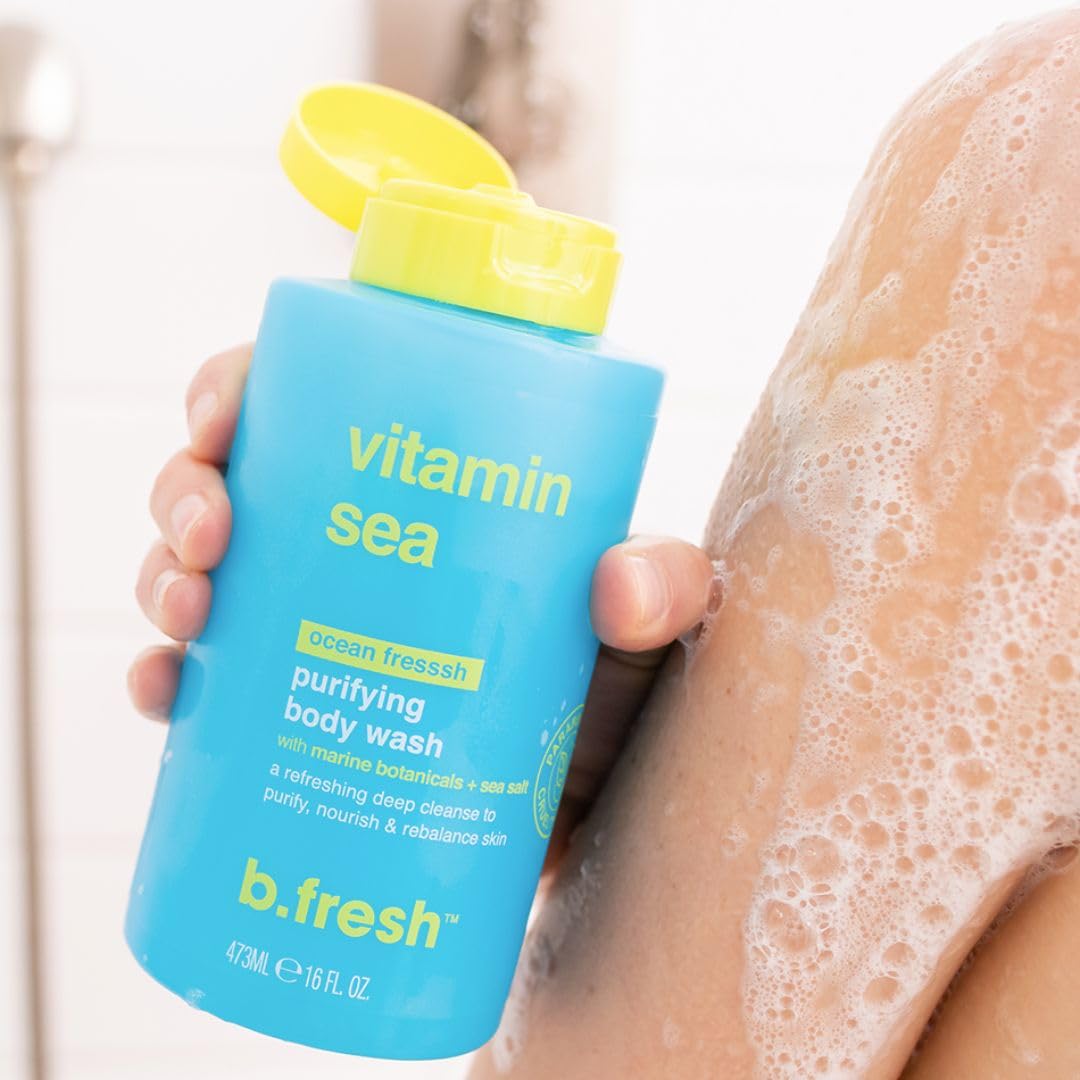 b.fresh vitamin sea - nourishing body wash : Beauty & Personal Care