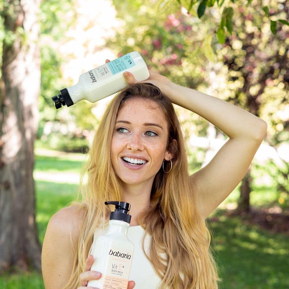 Babaria Vitamin B3 Body Milk - Nourishing Body Lotion For Women And Men - Enhances Skin Barrier - Moisturizing Body Cream For Sensitive Skin - 2 Pc : Health & Household