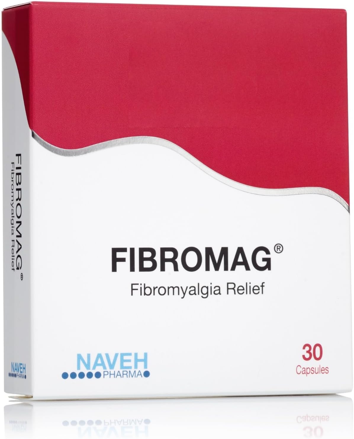 Naveh Pharma Fibromag - Fibromyalgia Pain And Fatigue Relief Supplements Natural Fast-Acting Extended Release Fibromyalgia & Arthritis Support For Muscle Aches, Exhaustion 30 Ct