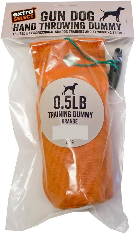 Extra Select Gun Dog Training Dummy, 0.5 lb, Orange :Pet Supplies