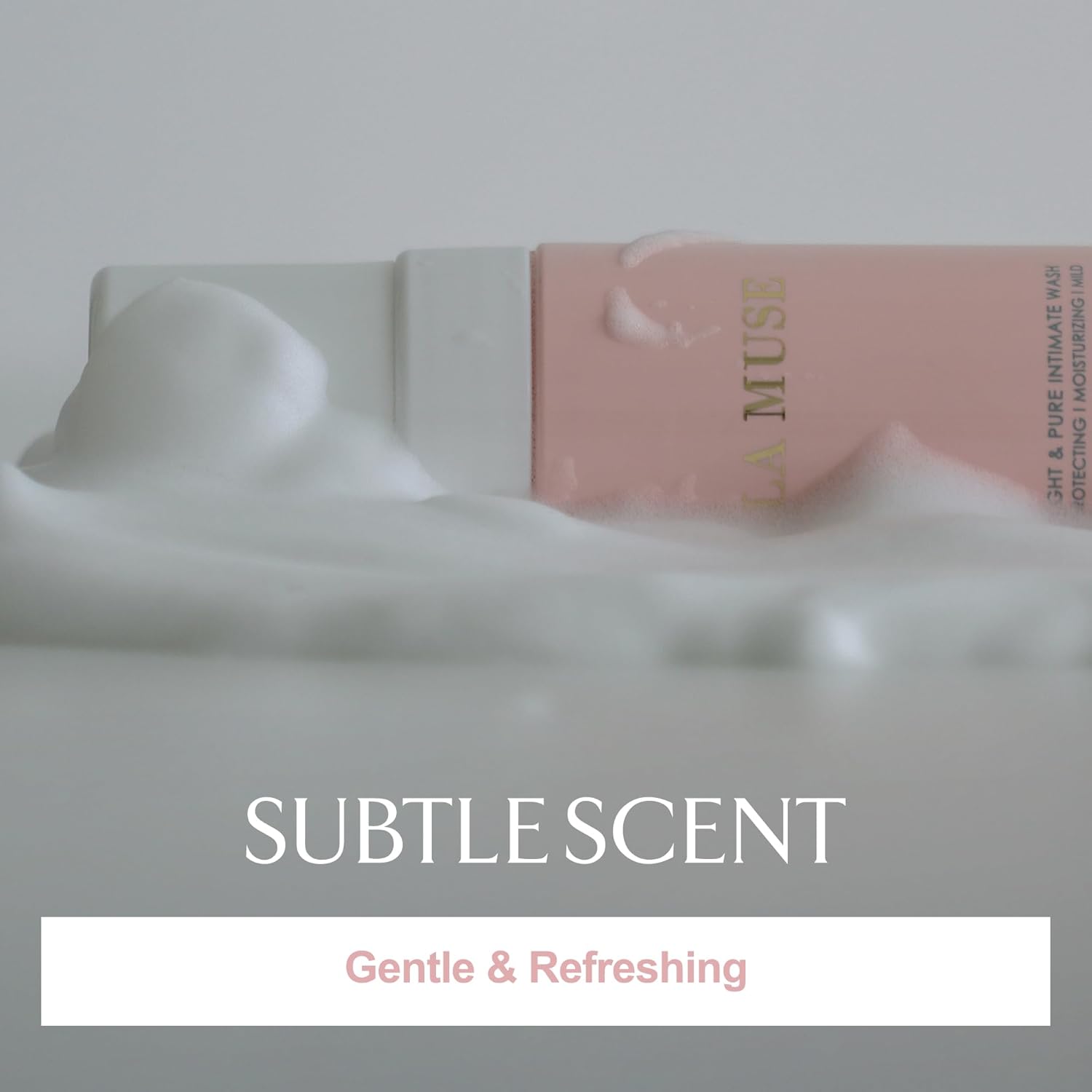 La Muse Daily Vegan Feminine Wash | Ph Balanced Paraben-Free Vaginal Wash | Micro Bubble, Soft & Mild Cleansing For Sensitive Skin | Plant Based Natural Intimate Hygiene For Women | 5.07 Fl Oz : Health & Household