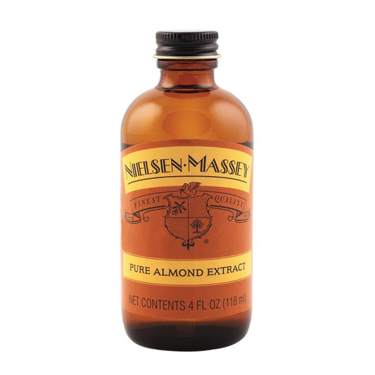 Nielsen-Massey Pure Almond Extract For Baking And Cooking 4 Ounce Bottle