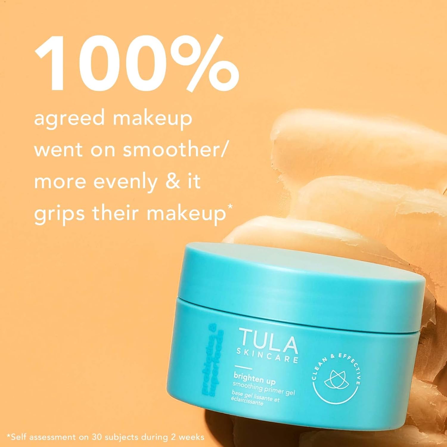 TULA Probiotic Skin Care Brighten Up Smoothing Primer Gel | Silicone-Free, Non-Comedogenic Face Primer Grips Makeup, Infused with Yuzu and Willowherb | 1.41 fl. oz. : Beauty & Personal Care