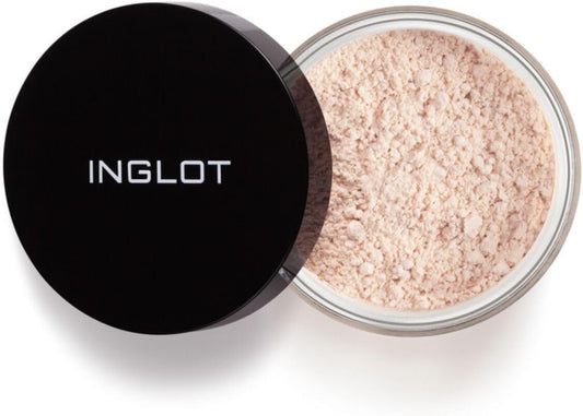 Inglot Smoothing Under Eye Powder, Smoothing Powder Under Eye Areas, Semi-Transparent Loose Powder, Its Velvety Soft And Extremely Light Formula, Natural Finish, 72