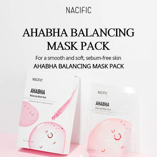 Nacific 10 Korean Face Mask Bundle Korean Skincare Facial Mask Sheet Set