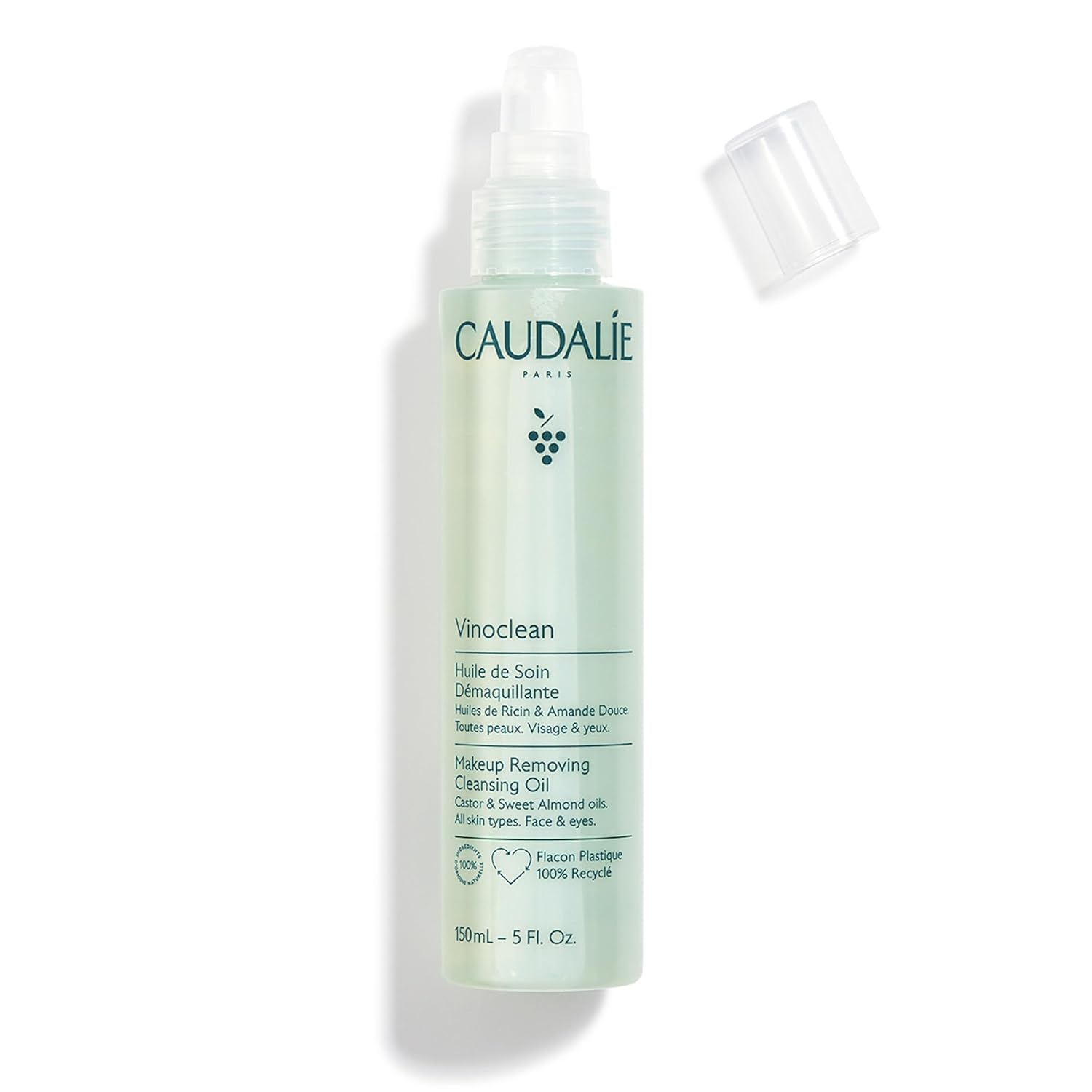 Caudalie Vinoclean Makeup Removing Cleansing Oil - 5 Oz