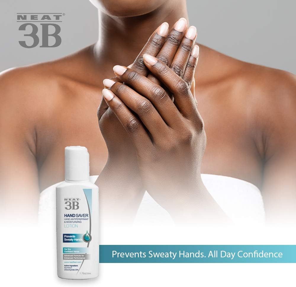 Neat® 3B Hand Saver Antiperspirant and Moisturising Lotion 50ml TWIN PACK : Amazon.co.uk: Beauty