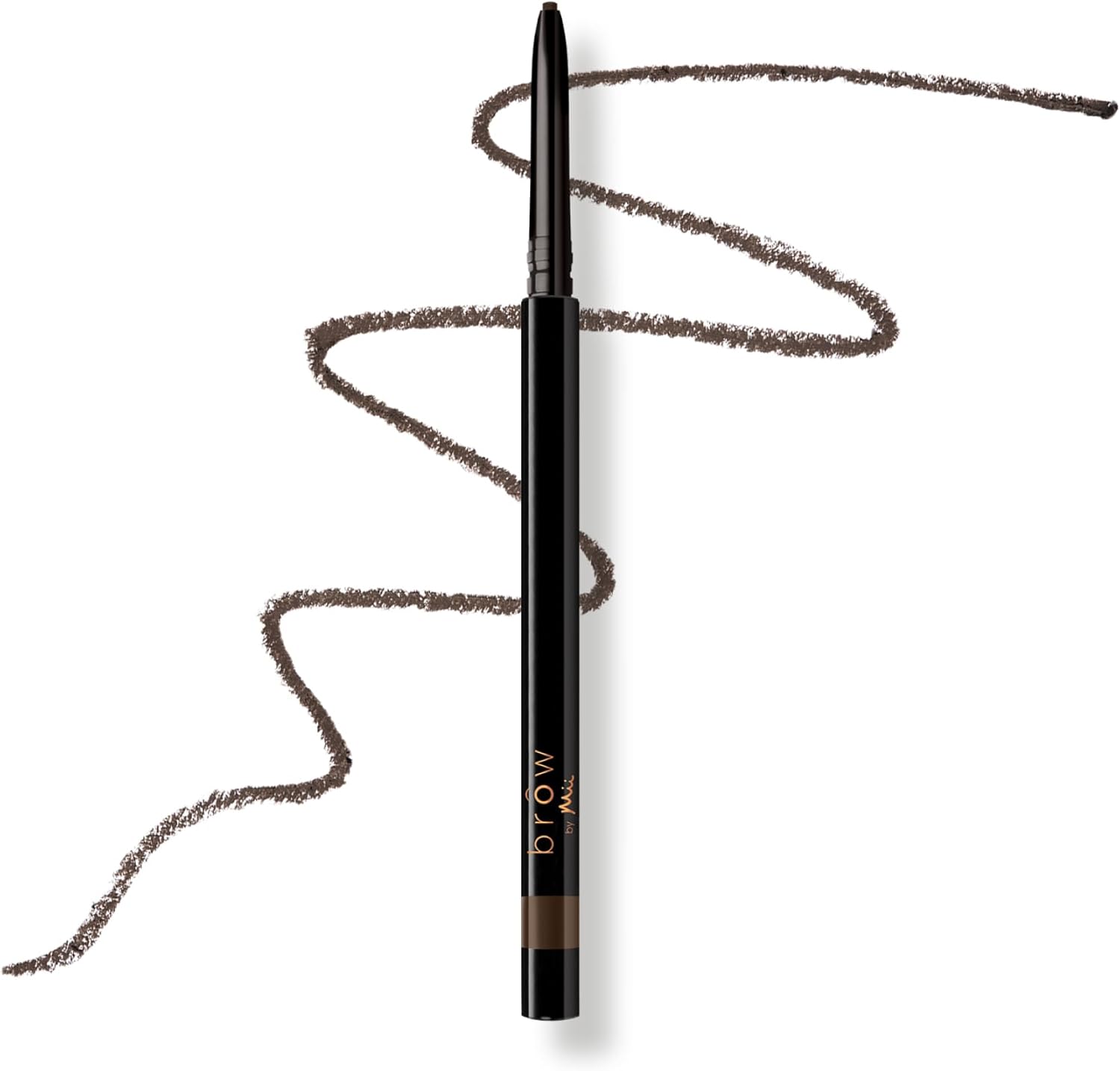 Mii Cosmetics - Brow By Mii Precision Brow Detailer - Sculpting & Styling Eyebrow Pencil - Impeccably Medium
