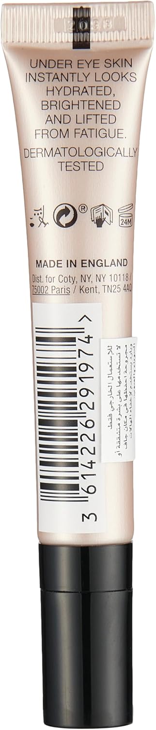 Max Factor Radiant Lift Hydrating And Brightening Concealer, Vitamins C And E, Fair, 7Ml