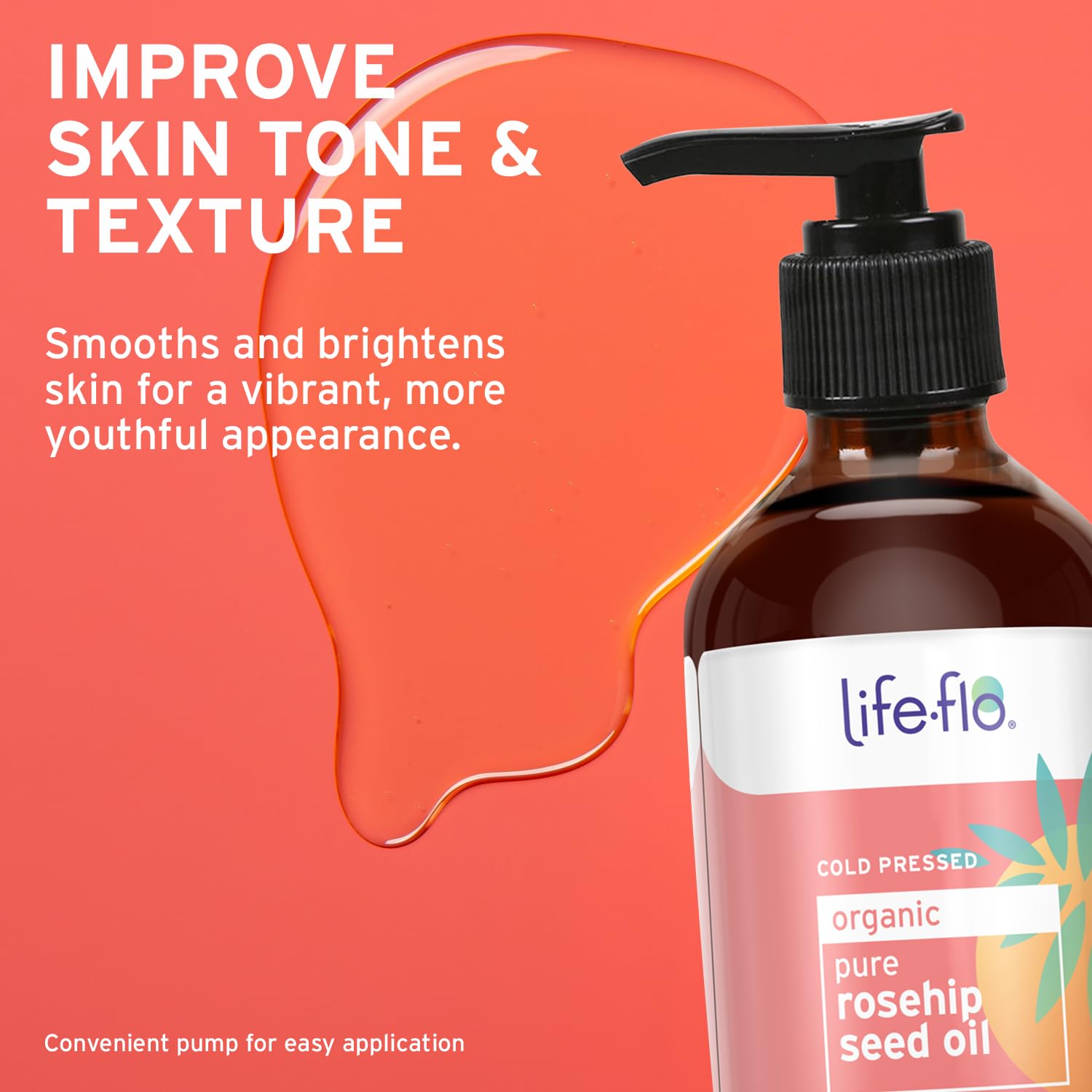 Life-Flo Pure Organic Rosehip Seed Oil, Hydrating Face Oil, Dry Skin Care, Cold Pressed From Organic Rose Hips, Rich In Fatty Acids And Vitamin A (Retinol), Hypoallergenic, 60-Day Guarantee, 4Oz : Beauty & Personal Care