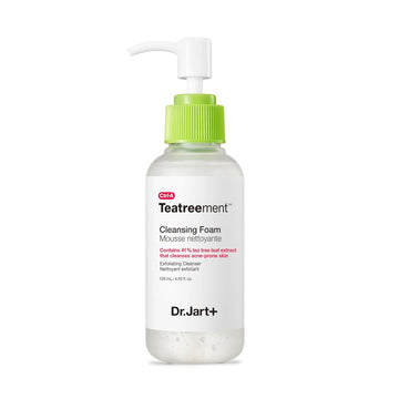 Dr.Jart+ Teatreement Cleansing Foam Face Wash For Oily Skin | Korean Skin Care, 4.06 Fl Oz