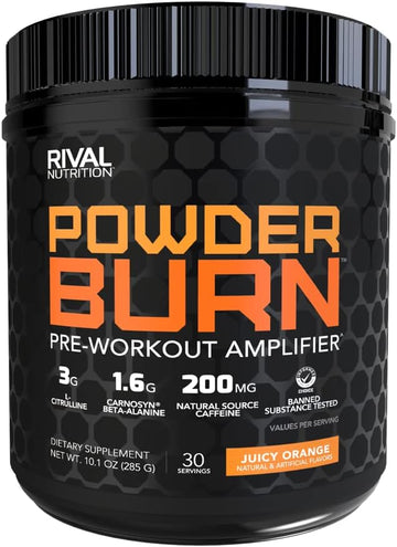 Powder Burn 2.0 Orange 35 Serving,14.24 Ounce