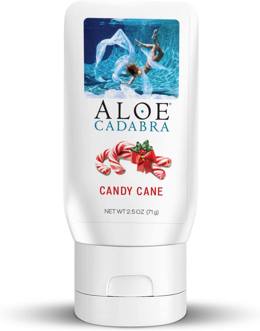 Aloe Cadabra Natural Personal Lubricant, Candy Cane 2.5 ounce