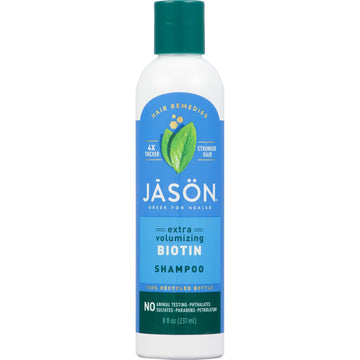 Jason Thin-To-Thick Extra Volume Shampoo, 8 Oz. (Packaging May Vary)