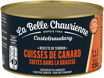 La Belle Chaurienne Non Force Fed Confit Duck Legs 1250G