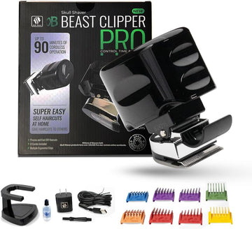 Skull Shaver Beast Clipper Pro: Ultimate Home Haircut & Grooming Kit For Men/Women - Diy Haircut,Hair Clippers, Self Haircut Tool