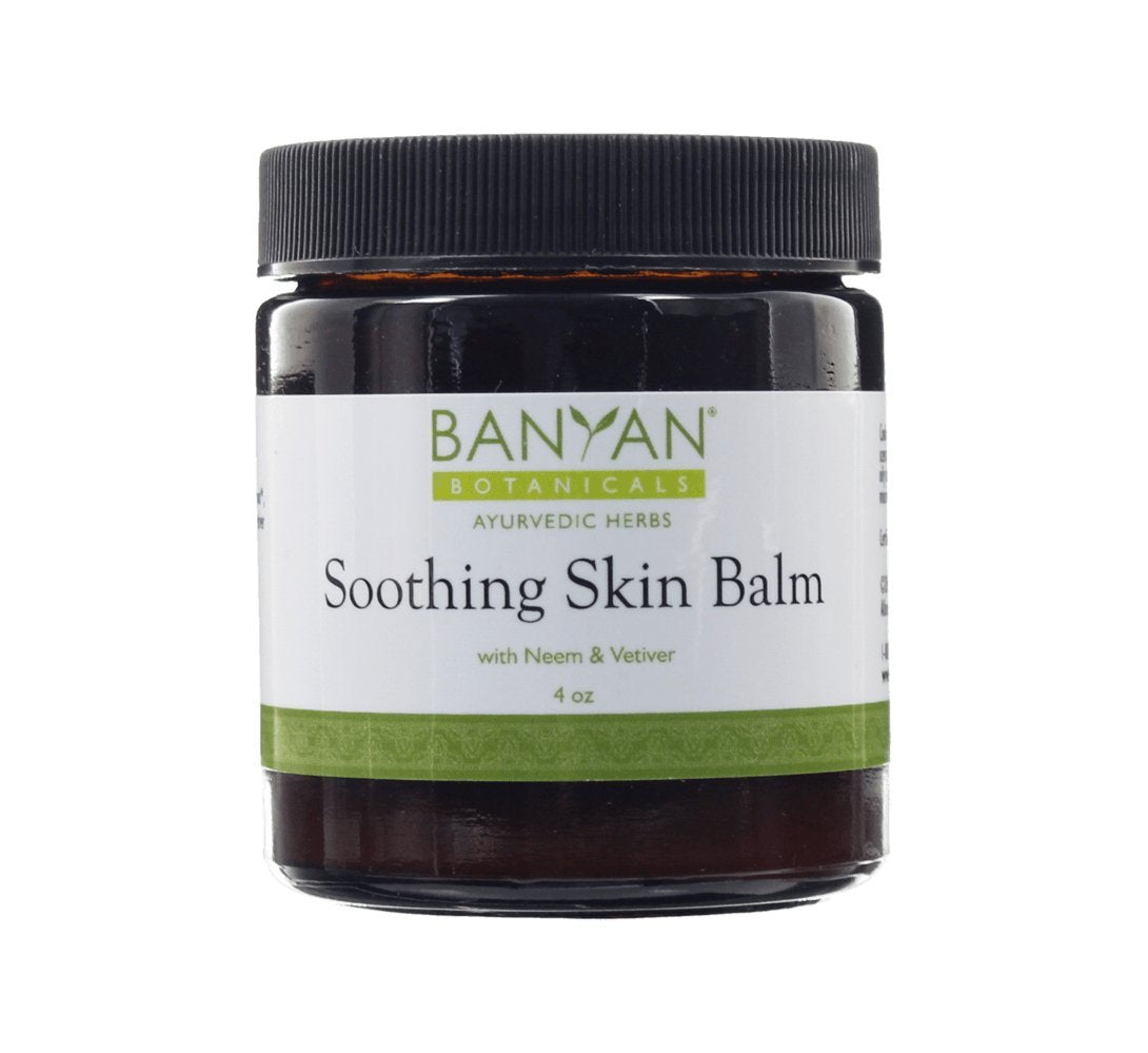 Banyan Botanicals Soothing Skin Balm - Certified Organic,  - Neem and Vetiver Supporting the Natural Healing Process of Red, Irritated Skin, and Scaly, Dry Rashes