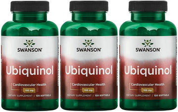Swanson Ubiquinol 100 Mg 120 Sgels 3 Pack