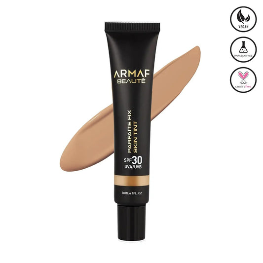 Armaf Beauté Parfaite Fix - Skin Tint | Tinted Moisturizer With Spf 30 For Sun Protection | Semi Matte Finish | Beige, 30 Ml/1 Fl.Oz