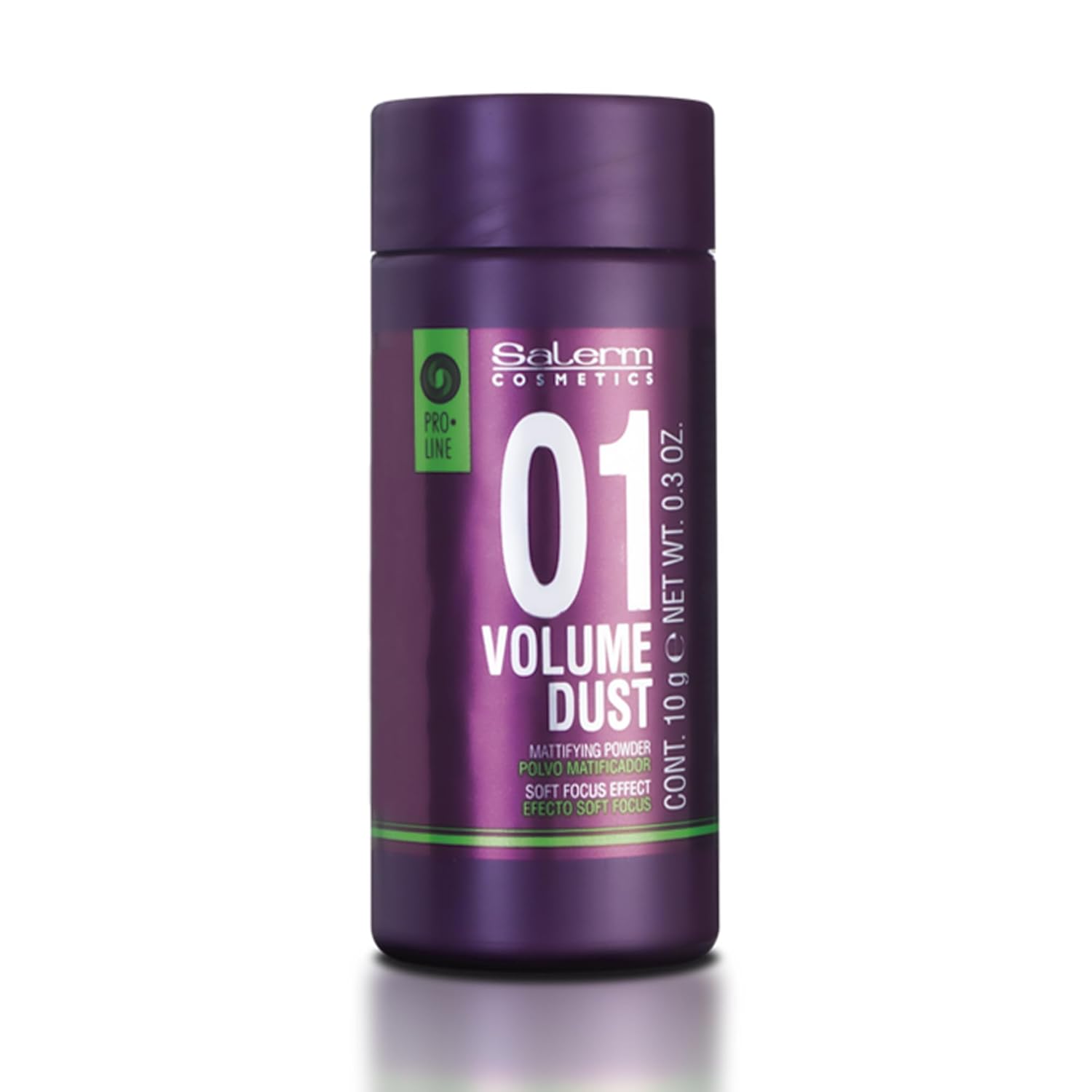 Salerm - Hair Styling Powder - Pro Line Volume Dust 01-10 G - Light Hold - Matte Effect - Adds Extra Volume Without Weighing Down The Hair - Leaves No Residue - Long-Lasting