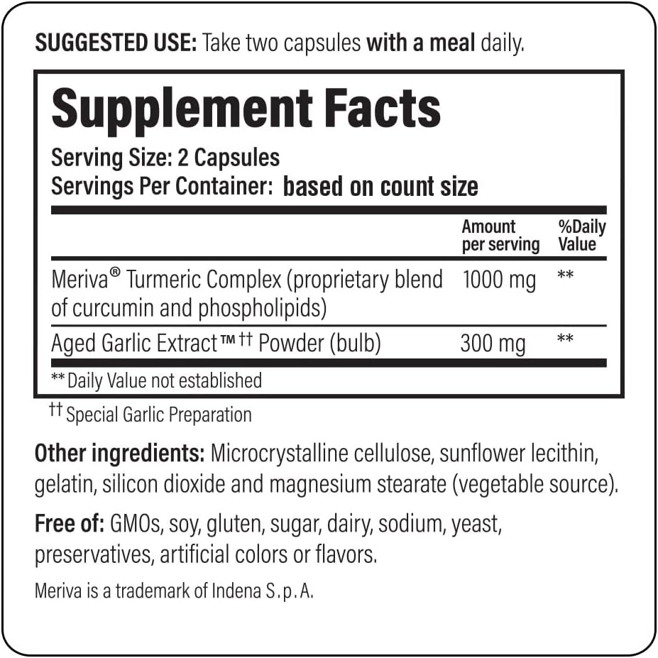 Kyolic Aged Garlic Extract Formula 111, Healthy Inflammation Response, 150 Capsules (Packaging May Vary)