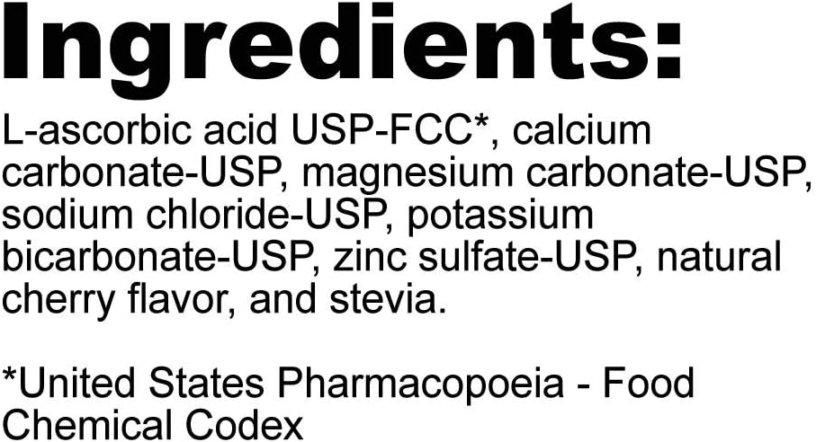 NutriBiotic - Cherry Electro-C Vitamin C & Electrolyte Powder, 16 Oz | 850 Mg Vitamin C Per Serving | Effervescent Electrolyte Recharge | Buffered & Highly Soluble | Non-GMO & Gluten Free : Health & Household