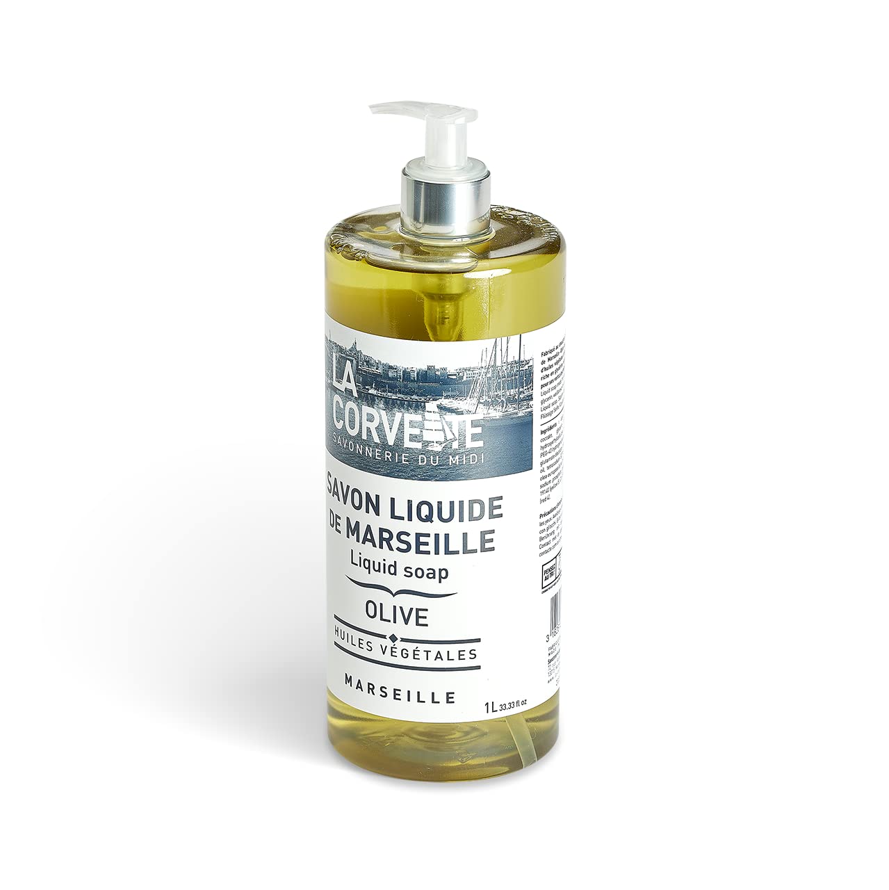 La Corvette Liquid Marseille Soap Olive 1L : Beauty & Personal Care