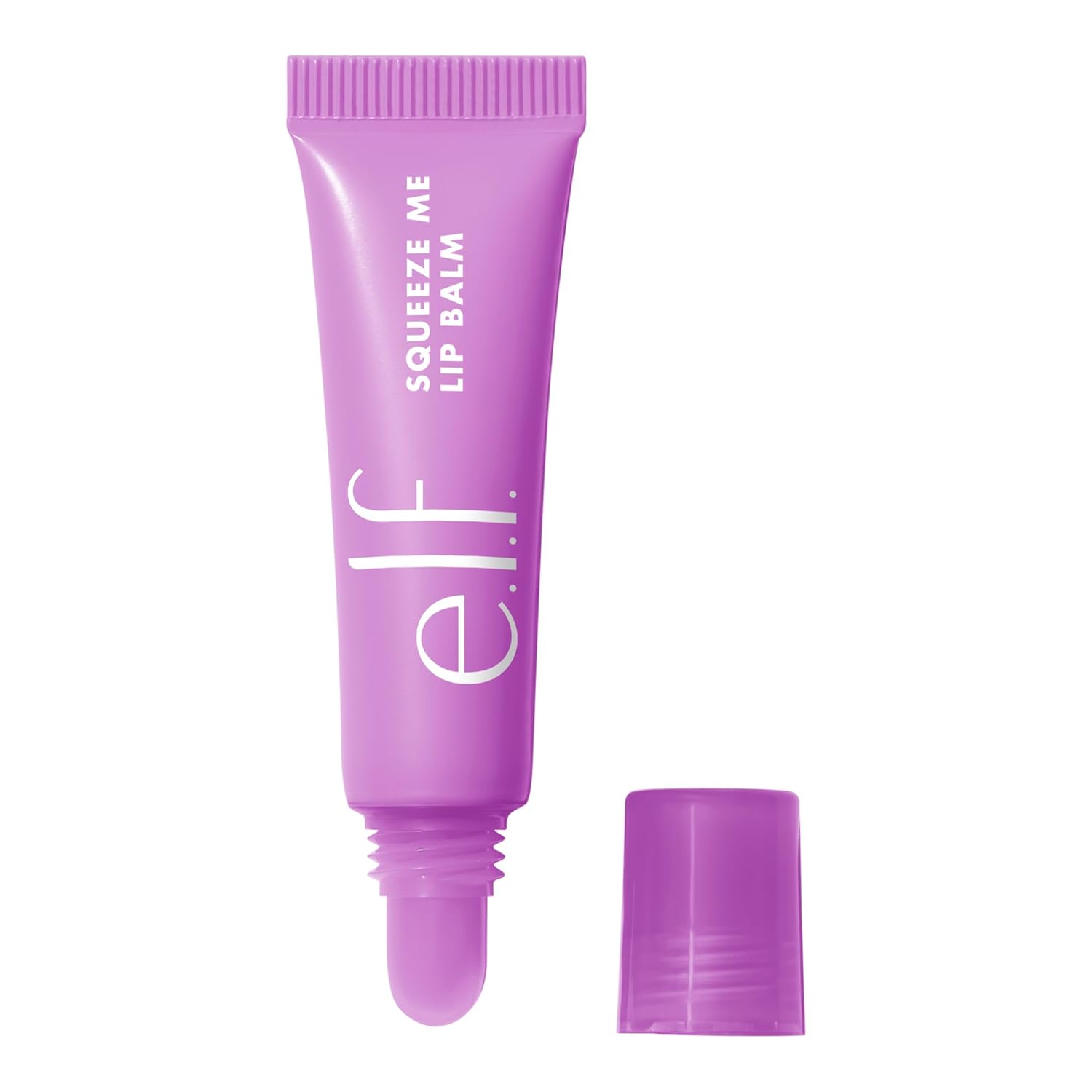 E.L.F. Squeeze Me Lip Balm, Moisturizing Lip Balm For A Sheer Tint Of Color, Infused With Hyaluronic Acid, Vegan & Cruelty-Free, Grape