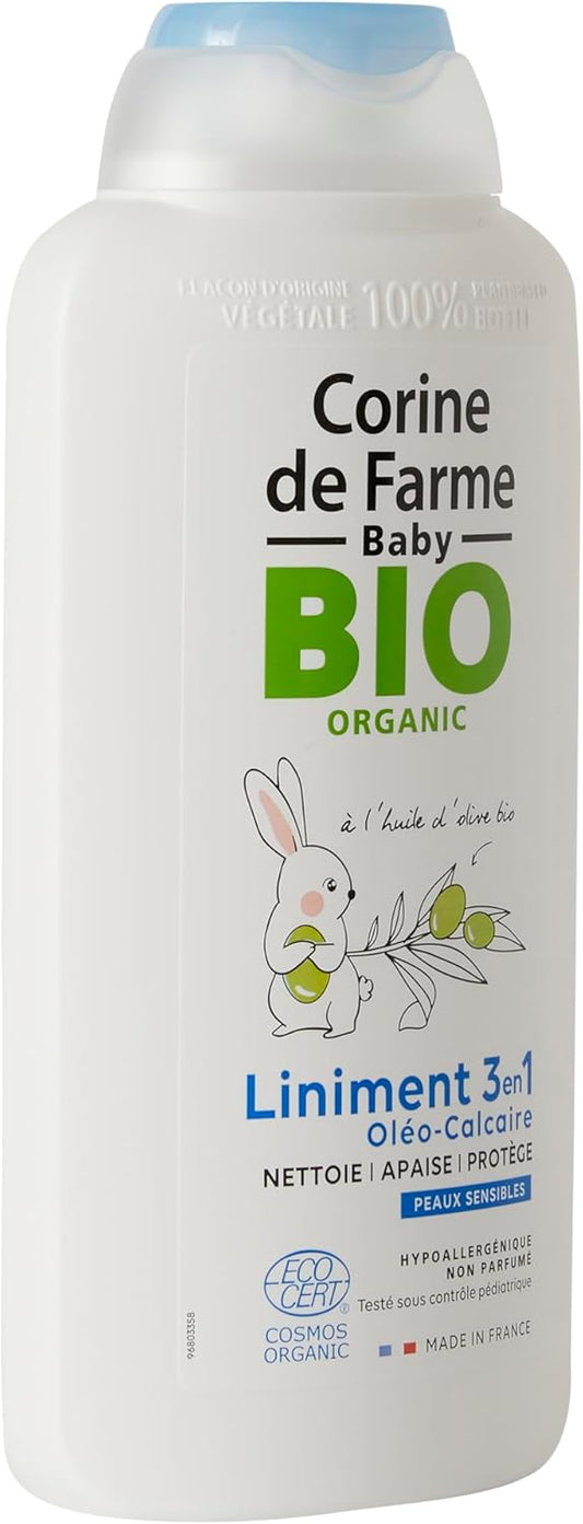 Corine De Farme Linimento Organic Oil For Baby, 500 Ml