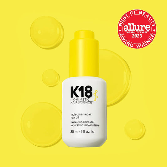 K18 Molecular Repair Hair Oil - Weightless Oil for Stronger, Healthier Hair