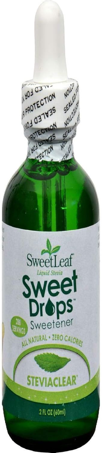 Wisdom Natural SweetLeaf Clear Liquid Stevia - 2 fl oz : Health & Household