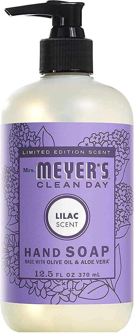 MRS. MEYER'S CLEAN DAY Variety, 1 Mrs. Meyer's Liquid Hand Soap, 12.5 OZ, 1 Mrs. Meyer's Liquid Dish Soap, 16 OZ, 1 CT (Lilac)