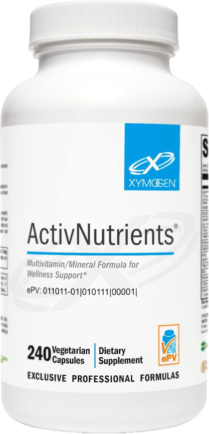 XYMOGEN ActivNutrients with Iron and Copper - Multivitamin Multiminera