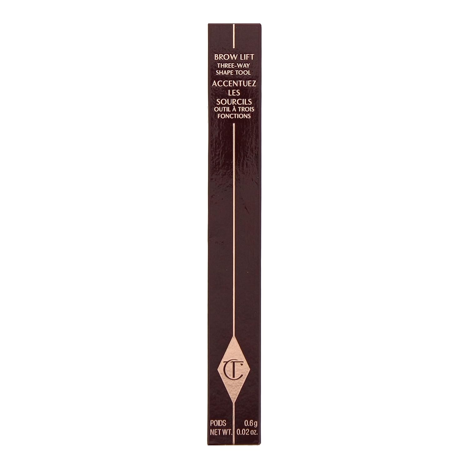 Charlotte Tilbury Brow Lift Three-Way Shape Tool - Luscious Brow (Medium Brown)