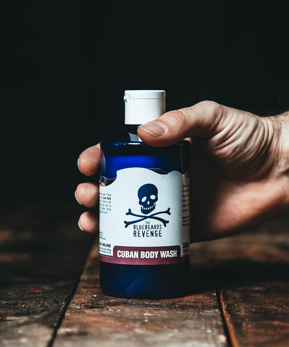 The Bluebeards Revenge, Cuban Body Wash For Men, Vegan Friendly Moisturising Shower Gel, SLS And Paraben Free, 300ml : Amazon.co.uk: Beauty