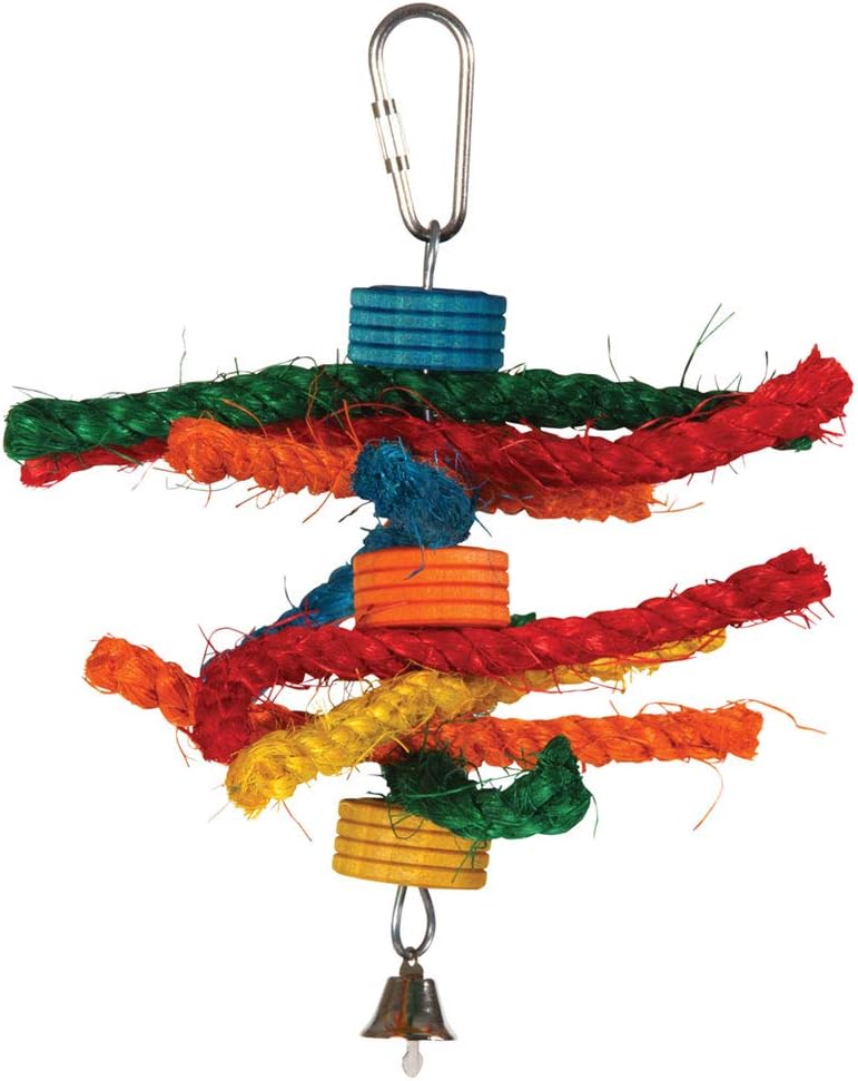 Zoo-Max Tournicotti Bird Toy, X-Small, 6 x 4-Inch?379XS