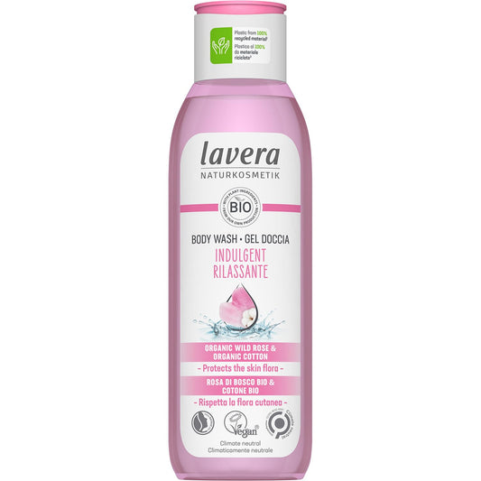 Lavera Body Wash Vitalizing - Gentle Cleansing With Orange & Mint - Ph-Neutral, For Dry & Sensitive Skin - Peta Certified - Vegan - Natural Cosmetics - 8.45 Fl.Oz