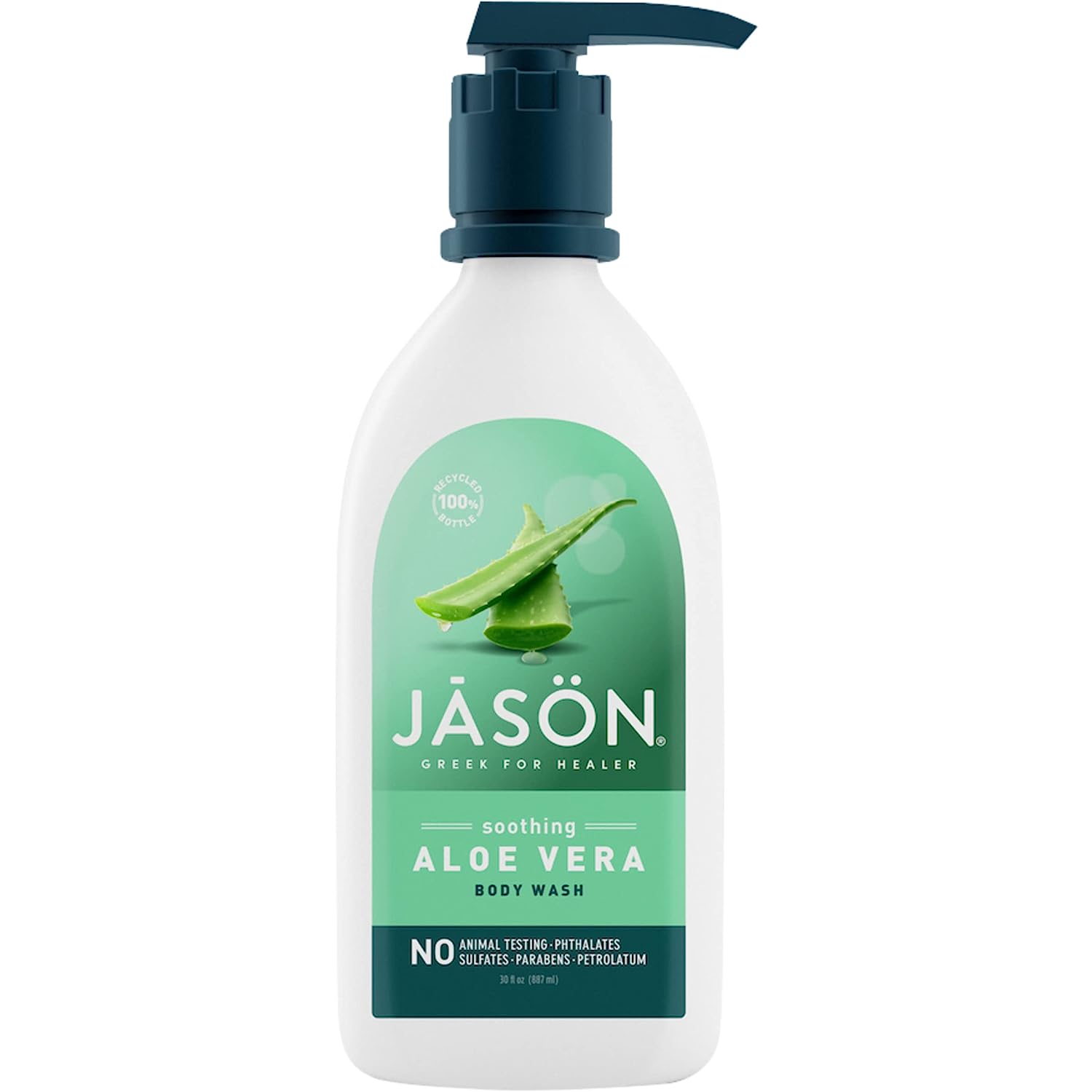 JASON Natural Cosmetics Soothing Aloe Vera Body Wash 30 oz. Liquid