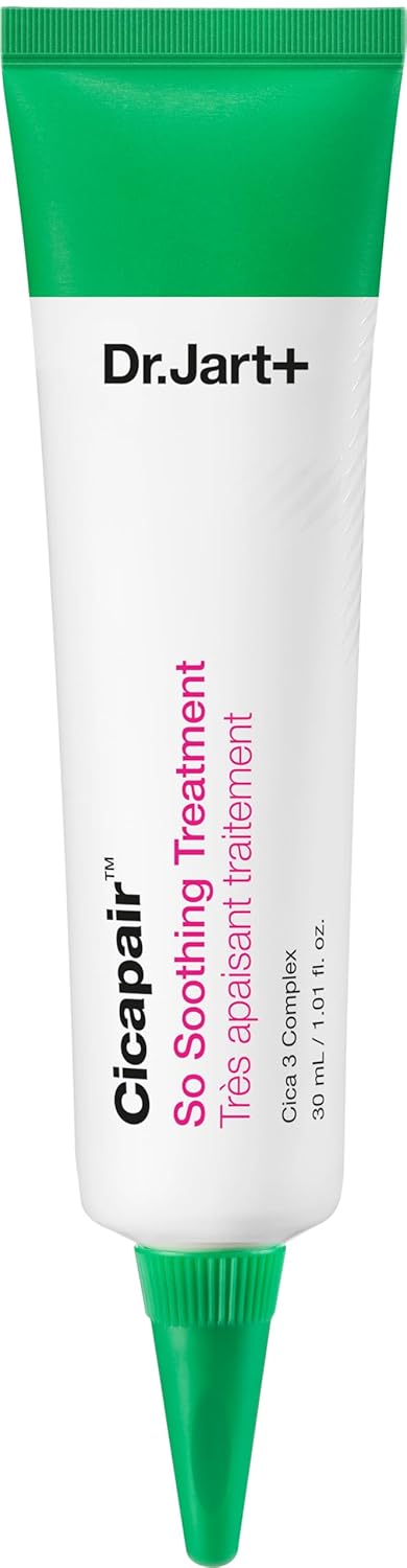 Dr.Jart+ Cicapair™ So Soothing Face Treatment For Visibly Irritated Skin With Centella Asiatica | Skin Barrier Repair | Korean Skin Care, 1.01 Fl Oz