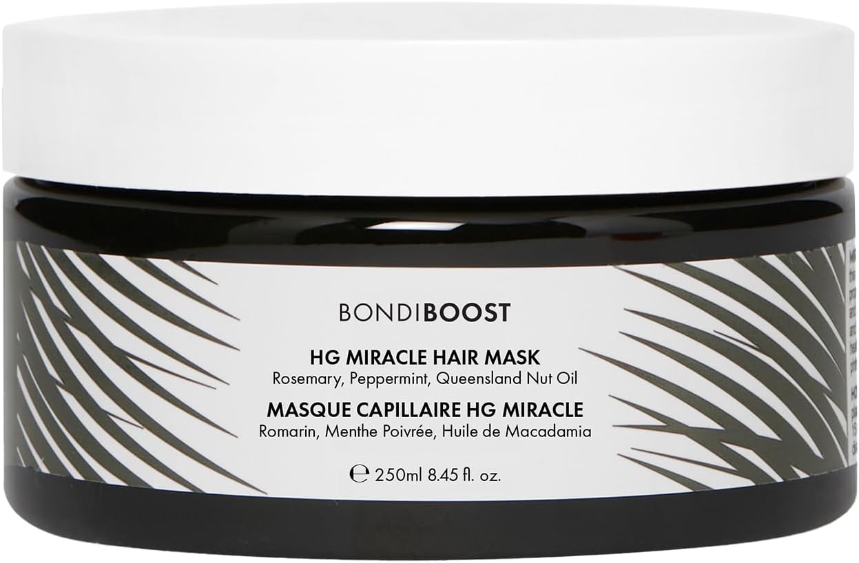 Bondiboost Hg Miracle Hair Mask - Deep-Conditioning, Silicone-Free Treatment With Argan & Jojoba Oils For Hydrated, Silky, Frizz-Free Hair - Vegan & Cruelty-Free, 200Ml