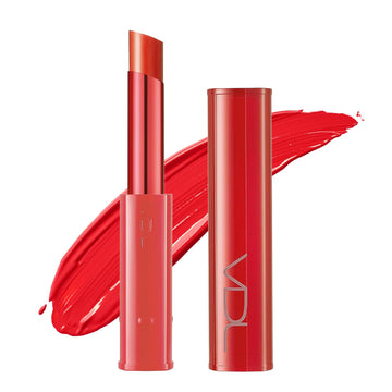 Vdl Valentines Day Gifts Lip Stain Melted Shine Lipstick 01, Ja'Red - Long-Lasting Glossy Color For Luscious Lips. High Shine Finish, Non-Sticky (0.09 Oz) | Korean Makeup