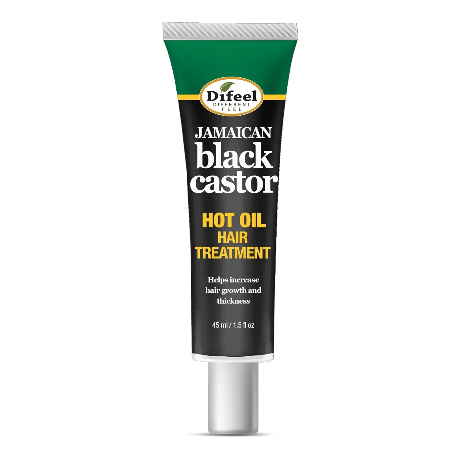 Difeel Hot Oil Hair Treatment With Jamaican Black Castor Oil 1.5 Oz