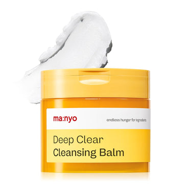 Ma:Nyo Deep Clear Cleansing Balm (4.46Oz/132Ml) - Vegan, Daily Makeup Remover With Natural Plant Oils