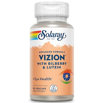 Solaray Vizion Bilberry Special Formula (42 mg) 90 Count