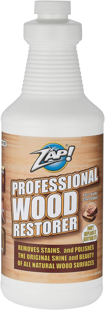 Professional Wood Cleaner and Restorer | Clean, Polish, & Restore Wooden Furniture & Hardwood Floors | Kitchen Cabinet & Table | Deep Wood Cleaner for Heavy Duty Cleaning | 32 oz